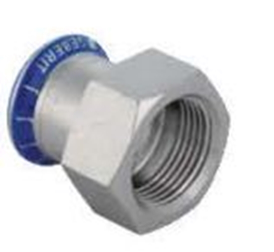 Изображение Geberit Zczka Mapress Edelstahl przejciowa z gwintem wewntrznym DN 25 (31809)