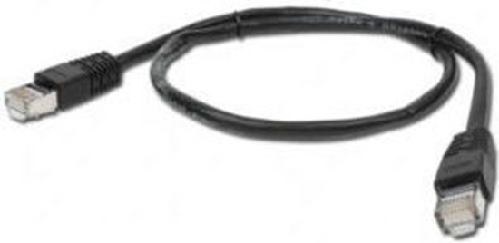 Picture of Gembird PATCH CORD KAT.5E FTP 1M BLACK (PP22-1M/BK)