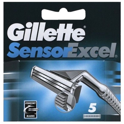 Изображение Gillette Sensor Excel wymienne ostrza do maszynki do golenia 5szt