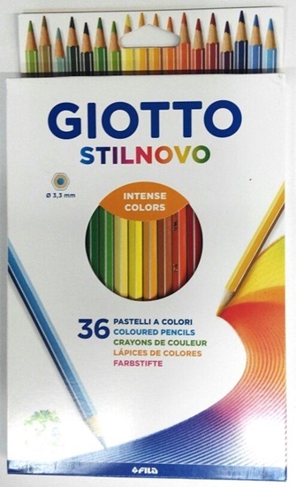Изображение Giotto Kredki Stilnovo Intense 36 kolorów (273990)