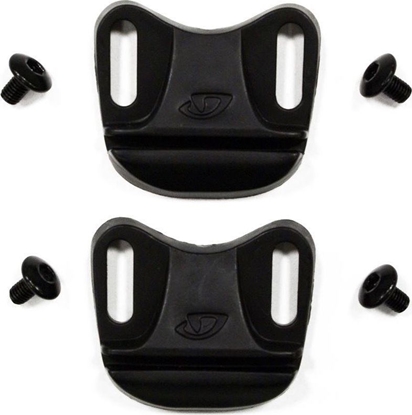 Attēls no Giro Obcasy do butów szosowych GIRO ROAD HEEL (zestaw z rubami, do wszystkich podeszf) czarne roz uniwersalny