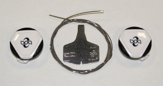 Picture of Giro Pokrto boa do butów GIRO BOA L6 MIRRORED DIAL C (cay zestaw z linkami BOA nr: b1835-58) 2szt biae