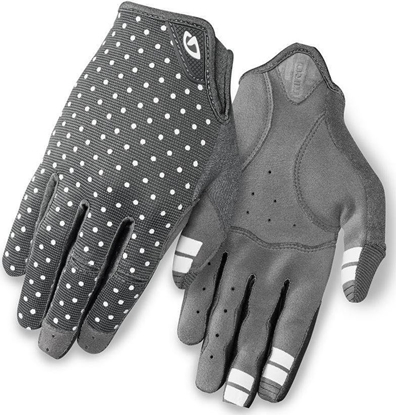 Изображение Giro Rkawiczki damskie La Dnd dugi palec dark shadow white dots r. XL
