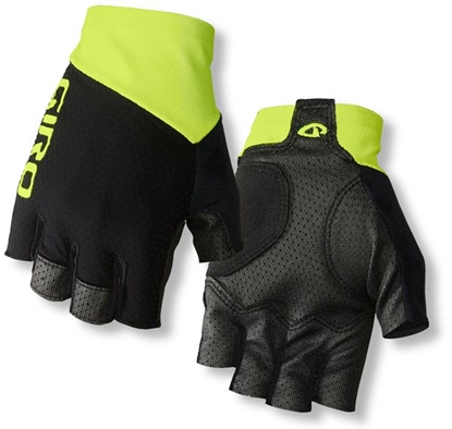 Attēls no Giro Rkawiczki rowerowe Zero CS black highlight yellow r. XXL (GR-7085729)