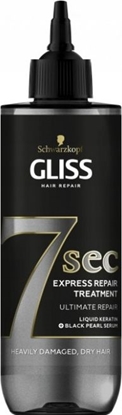 Изображение Gliss Kur gliss ekspresowa kuracja do wosów 7sec ultimate repair 200ml