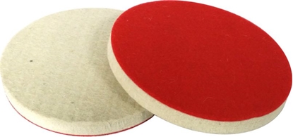 Изображение Glob krek z filcu podklejony welurem do mocowania na rzep, 125mm, gr.10mm (GLOB-KR-125-10-FILC)