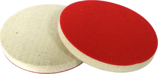 Изображение Glob krek z filcu podklejony welurem do mocowania na rzep, 125mm, gr.10mm (GLOB-KR-125-10-FILC)