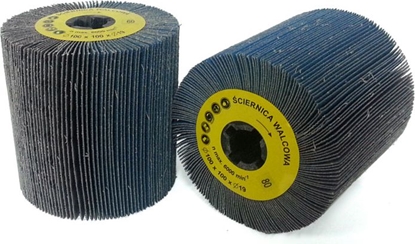 Изображение Glob ciernica listkowa walcowa z pótna granulacja 80 100 x 100 x 19mm (GLOB-SLW-10019-P080-CYRKON)