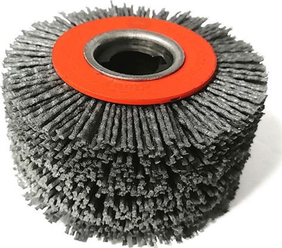 Picture of Glob Szczotka tarczowa fi 100x48x19mm z wókna ciernego z otworem zabierakowym fi 19mm