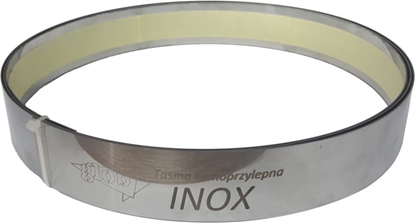 Attēls no Glob Tama ochronna samoprzylepna ze stali nierdzewnej 2500 x 40 x 0,8mm (GLOB-TS-4008-2500)