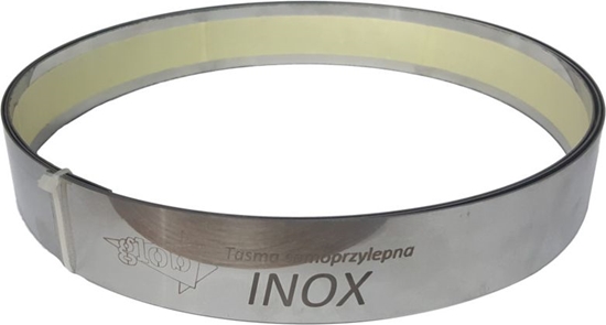 Picture of Glob Tama ochronna samoprzylepna ze stali nierdzewnej 2500 x 40 x 0,8mm (GLOB-TS-4008-2500)