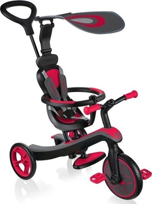 Picture of Globber Globber tricycle Explorer 4 in 1 red 632-102