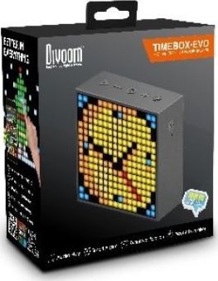 Picture of Gonik Divoom Timebox Evo czarny (2018451050200180000)