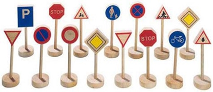 Изображение Goki Drewniane znaki drogowe  (GOKI-WM 397)