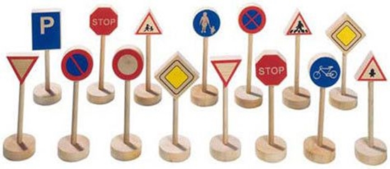 Изображение Goki Drewniane znaki drogowe  (GOKI-WM 397)