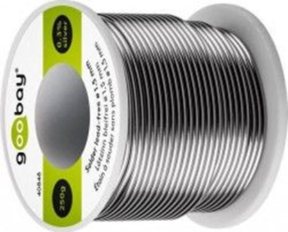 Attēls no Goobay cyna lutownicza bezoowiowa 1mm 250g (40845)
