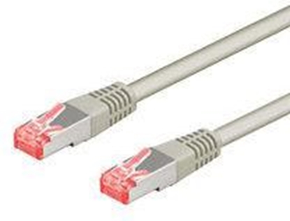 Изображение Goobay Patchcord S/FTP, Cat6, LSOH, 1.5m, szary (95579)