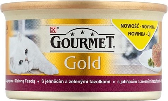 Изображение Gourmet Gold z jagnicin i zielon fasol 85g
