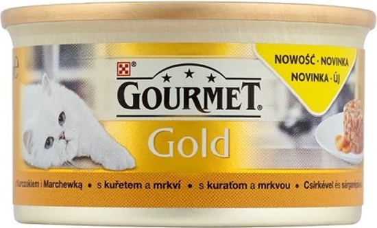 Picture of Gourmet Gold z kurczakiem i marchewk 85g