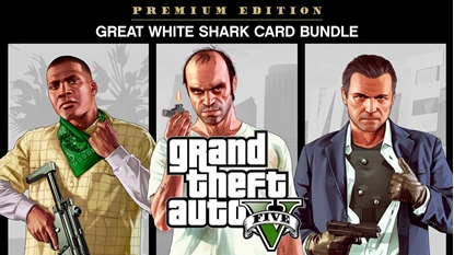 Picture of Grand Theft Auto V: Premium Online Edition & Great White Shark Card Bundle Xbox One, wersja cyfrowa