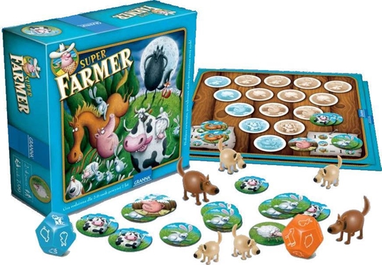 Изображение Granna Gra planszowa Super Farmer De Lux