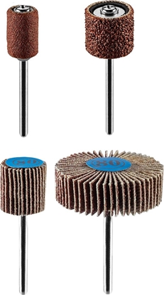 Picture of Graphite Akcesoria do miniszlifierki (Akcesoria do miniszlifierki, tamy szlifierskie, ciernice listkowe, zestaw 24 szt.)