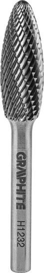 Изображение Graphite Frez do metalu (Frez do metalu HM, typ H (pomieniowy), 12 x 32 mm, trzpie 6 x 45 mm)