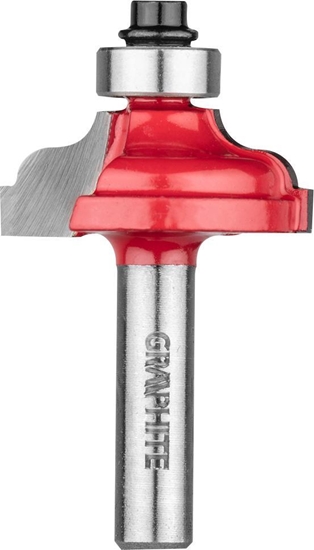 Picture of Graphite Frez widiowy (Frez ksztatowy z oyskiem, zaokrglajcy, HM, 32 x 12.9 mm, trzpie 8 mm)