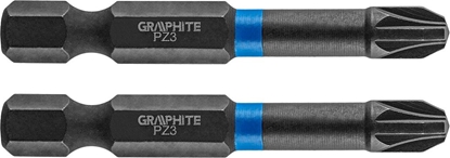 Attēls no Graphite Kocówka wkrtakowa (Bity udarowe PZ3 x 50 mm, 2 szt.)