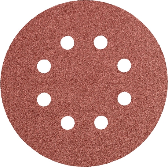 Picture of Graphite Krki cierne (Krki cierne 125 mm, K100, 5 szt., z 8 otworami)