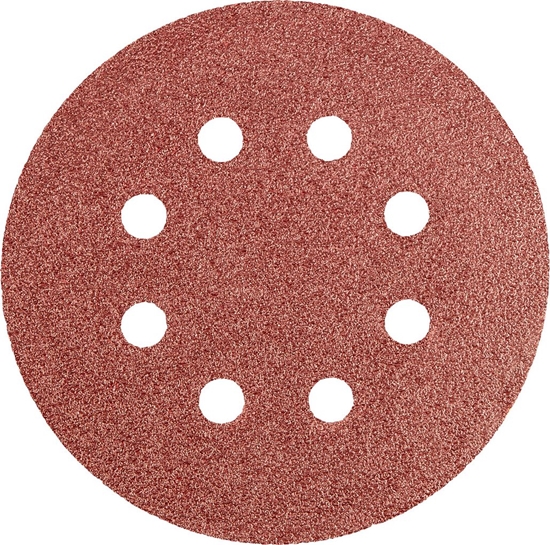 Picture of Graphite Krki cierne (Krki cierne 125 mm, K60, 5 szt., z 8 otworami)