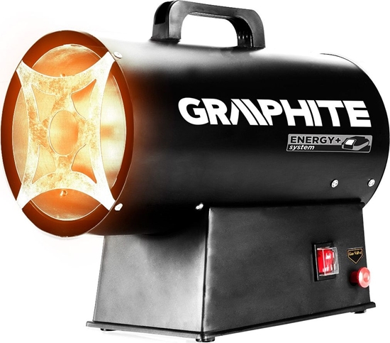Picture of Graphite Nagrzewnica gazowa 30kW, wersja na akumulator 18V, 58GE101