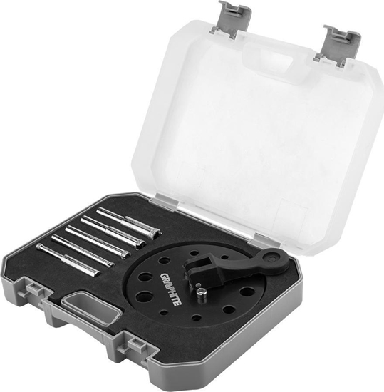 Изображение Graphite Otwornica (Wierta diamentowe 5-12 mm z prowadnic, zestaw 6 szt.)