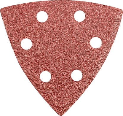 Attēls no Graphite Papier cierny (Papier cierny delta na rzep 93 x 93 mm K 60, 5 szt., z otworami)