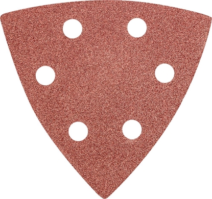 Attēls no Graphite Papier cierny (Papier cierny delta na rzep 93 x 93 mm K 80, 5 szt., z otworami)