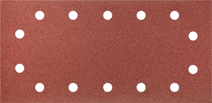 Attēls no Graphite Papiery cierne (Papier cierny na rzep 115 x 230 mm, K120, 5 szt., z otworami)