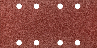 Attēls no Graphite Papiery cierne (Papier cierny na rzep 93 x 185 mm, K80, 5 szt., z otworami)