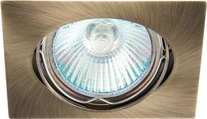 Picture of GREENLUX Oczko halogenowe 12V MR16 GU5,3 50W patynowy mosidz (GXPL033)