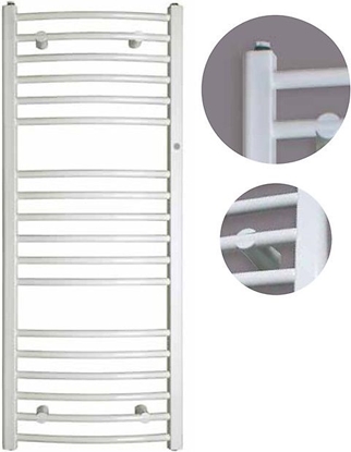 Picture of Grzejnik azienkowy Instal-Projekt Ambra R 50 cmx140 cmcm biay (AMBR-50/140)