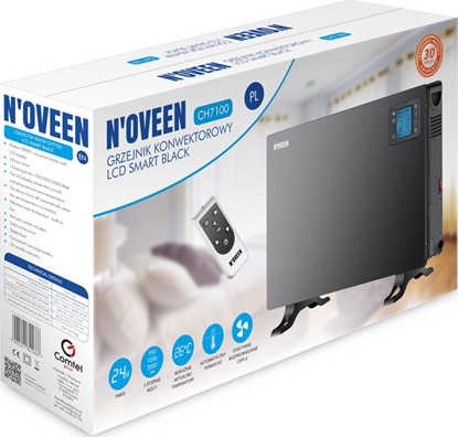 Picture of Grzejnik konwektorowy CH7100 LCD smart Czarny 