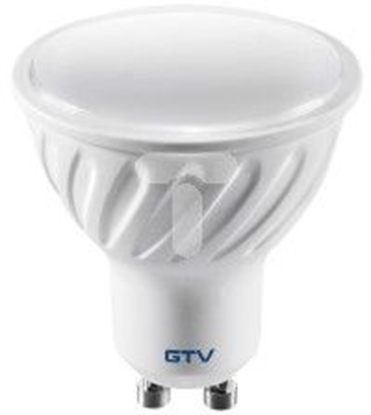 Attēls no GTV arówka LED smd 2835 neutralna biaa GU10 6W AC 220-240V 50-60Hz kt wiecenia 120st. 440lm 52mA (LD-PC6010-40)