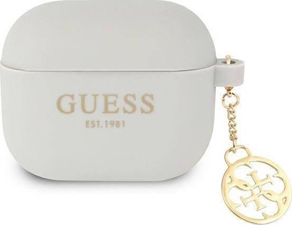 Attēls no Guess Etui ochronne Silicone Charm 4G Collection do AirPods 3 szare