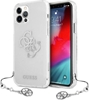 Изображение Guess Guess GUHCP12LKS4GSI iPhone 12 Pro Max 6,7" Transparent hardcase 4G Silver Charms Collection