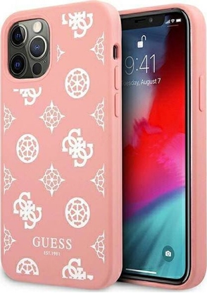 Attēls no Guess Guess GUHCP12LLSPEWPI iPhone 12 Pro Max 6,7" róowy/pink hard case Peony Collection