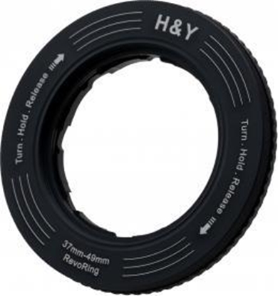 Attēls no H&Y Adapter filtrowy regulowany H&Y Revoring 37-49 mm do filtrów 52 mm