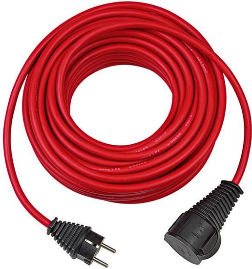 Изображение Brennenstuhl Verlängerungskabel Neopren   10m rot IP44