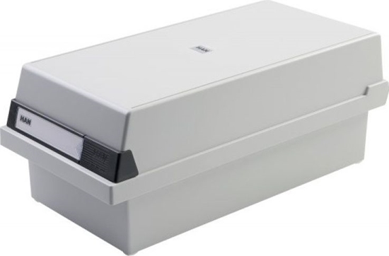 Picture of HAN KARTOTEKA Z WIEKIEM HAN KARTEI, POLISTYREN, A5, SZARA HN95511-13