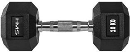 Picture of HMS hantel Hex Pro gumowany 1 x 10 kg