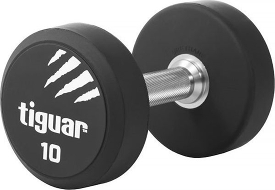 Изображение Tiguar hantel TI-WHPU0100 gumowany 1 x 10 kg