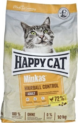 Изображение Happy Cat Happy Cat MINKAS Hairball Control - przeciw zakłaczeniu, drób 10 kg